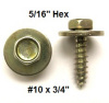 SS141 - 25pcs. / #10 x 3/4"